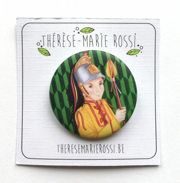 Badge Saint Georges - doudou Mons