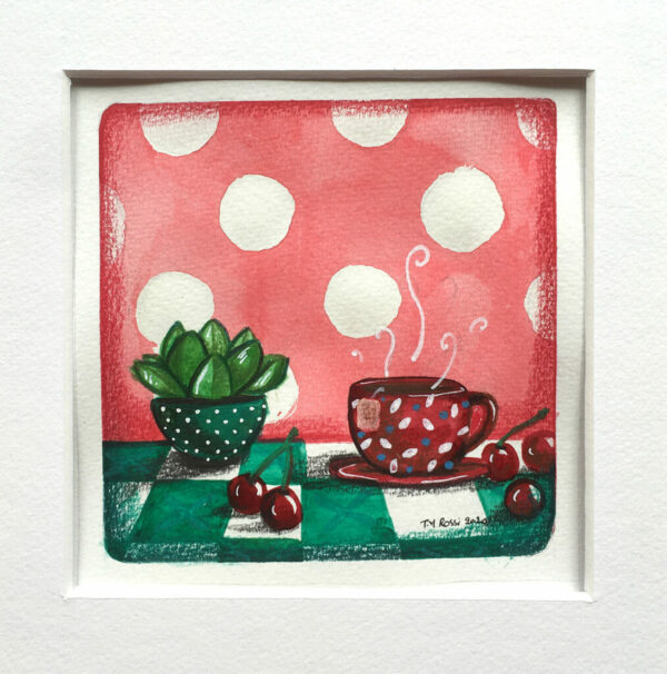 Illustration originale "Un instant"