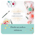 atelier créatif offert peinture et méditation