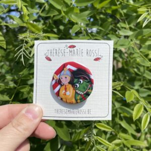 Badge "Duo Saint-Georges et Dragon"