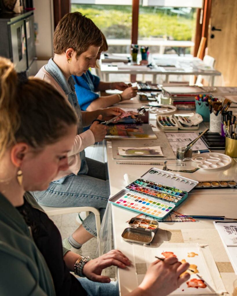 journal créatif du burnout carnet