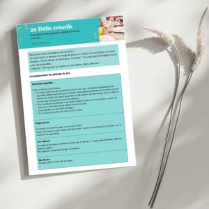 20 Défis créatifs pour jouer dans ton carnet.