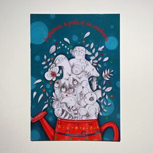 Livre à colorier zen pour se détendre avec des illustrations de therese-marie rossi