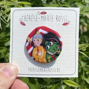 Badge "Duo Saint-Georges et Dragon"
